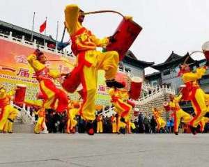 甘肃民俗之兰州太平鼓