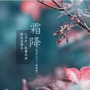 霜降时节   保护脾胃是关键